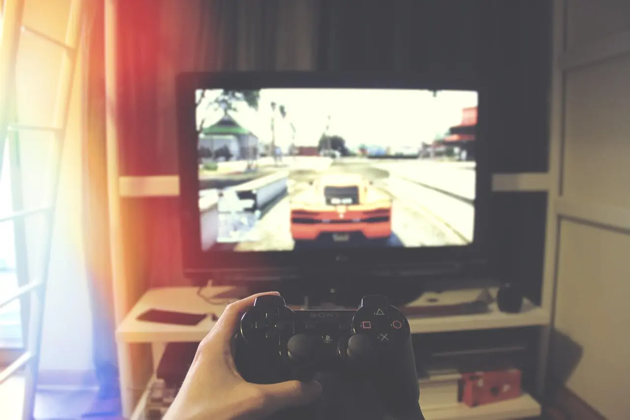 Controller foran bilspil